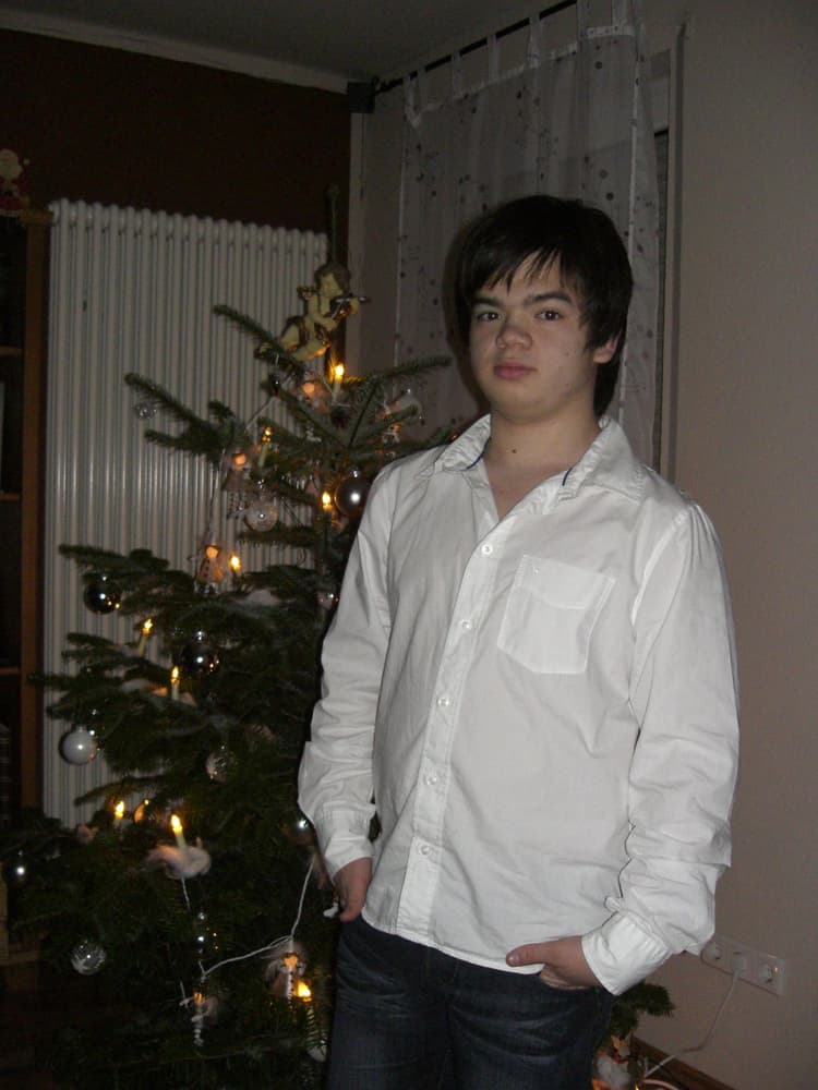 Ich, Weihnachten 2012