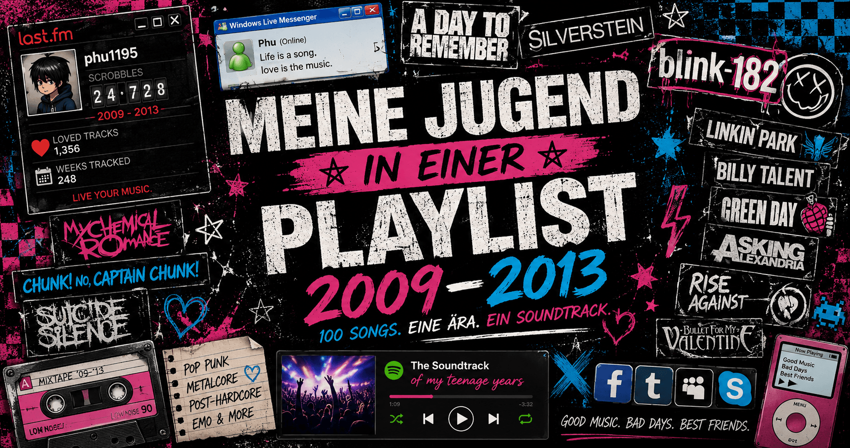 Coverbild für Meine Jugend in 100 Songs